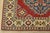 Kazak Runner 2’9” X 9’7” Red Wool Tribal Hand-Knotted Oriental Rug For Sale - Image 10 of 13