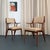 This pair of Mid-Century Modern armchairs are by the maker M. Singer & Sons circa late 1950s. They are attributed to...
