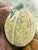 1970’s Vintage Monumental Mexican Folk Art Hand-Painted Terracotta Clay Fruit in Braided Oval Bowl, Centerpiece - Set of 6 For Sale - Image 9 of 12