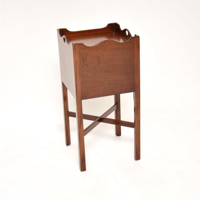 Vintage Georgian Cabinet on Legs, 1930 For Sale - Image 6 of 11