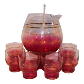 Example of West Virginia Glass Specialty Co. Glassware Sets