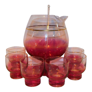 1960s Blendo Martini Set- 8 Pieces
