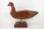 1985 Johnny Wyres "Hen Pheasant" Hand Carved Wooden Folk Art Bird For Sale - Image 4 of 13