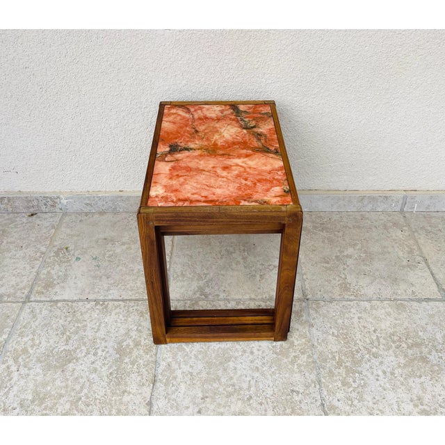 Vintage Scandinavian Teak Nesting Tables, 1960s, Set of 3 For Sale - Image 14 of 17