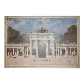 EMMANUEL BRUNE Arc de Triomphe, 1989 For Sale
