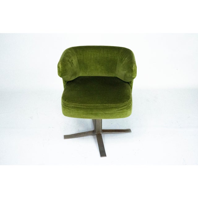 Green Swivel Poney Chairs by Gianni Moscatelli for Formanova, Italy, 1970s, Set of 4 For Sale - Image 15 of 18