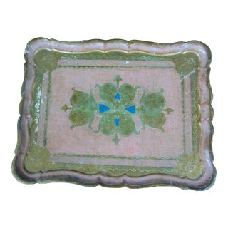 Italian Florentine Tray For Sale