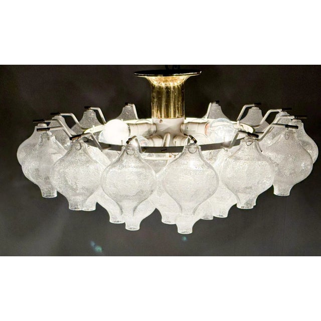 Austrian Tulip Pendant Lamp by J.T. Kalmar, 1970s For Sale - Image 4 of 18