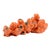Wildwood Glazed Porcelain Barnacles - Orange For Sale