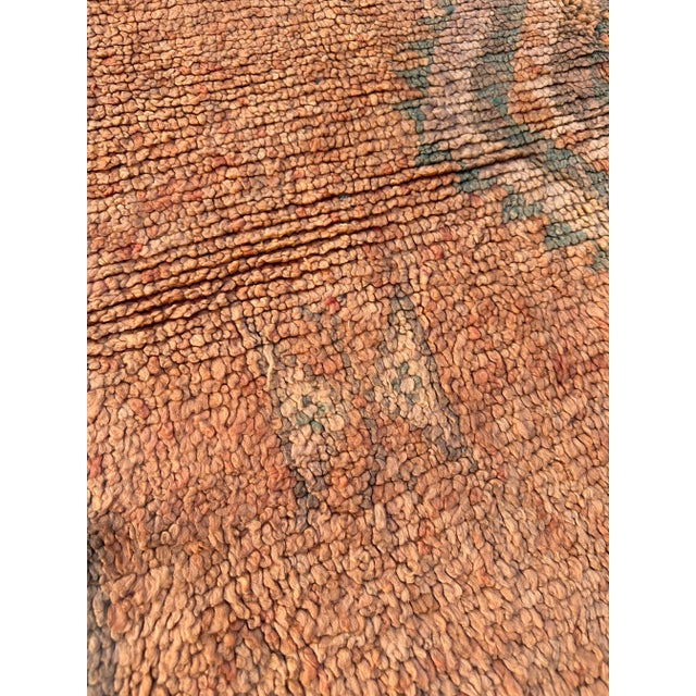 1980s Handknotted Moroccan Rug - 5'8" X 9'4" Ft For Sale - Image 5 of 10