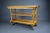 Wood French Wood and Brass Serving Trolley, 1990s For Sale - Image 7 of 11