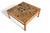 Square Art Tile Coffee Table in Oak by Tue Poulsen For Sale - Image 9 of 12