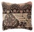 16"x16" Rustic Handmade Wool Cushion Cover. Vintage Turkish Rug Pillow For Sale