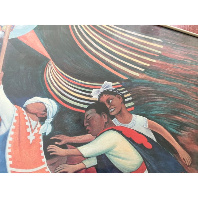 Vintage Diego Rivera Museum Exhibit Poster "Pinata" Mexico City For Sale In New York - Image 6 of 11