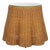 Hylda Scalloped Rattan Round Accent Table in Natural For Sale