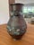 Antique Japanese Meiji Bronze Champlevé Enamel Hu Vase With Ring Handles For Sale - Image 4 of 6
