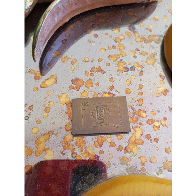 Brown Mirror Sculpture with Fish by Mauro Pieroni, 1970s For Sale - Image 8 of 13