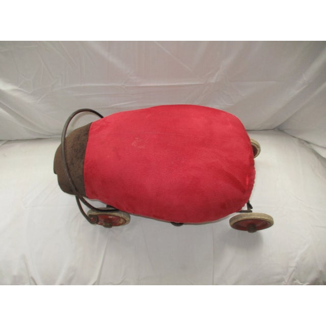 Traditional Vintage 1950s Steiff Riding Pull Toy Lady Bug For Sale - Image 3 of 7