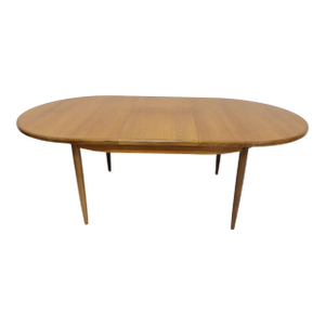Mid-Century G Plan Fresco Extendable Butterfly Leaf Teak Dining Table 1960s