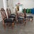 Guy Chaddock Melrose Collection Country English Black Leather Dining Chairs, Set of Six For Sale In San Francisco - Image 6 of 12