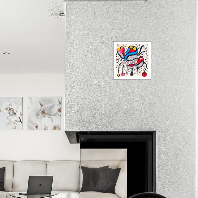 Tomorrow’s Skeleton pulses with movement, mystery, and an almost cosmic elegance. At its center, two blooming shapes rise...