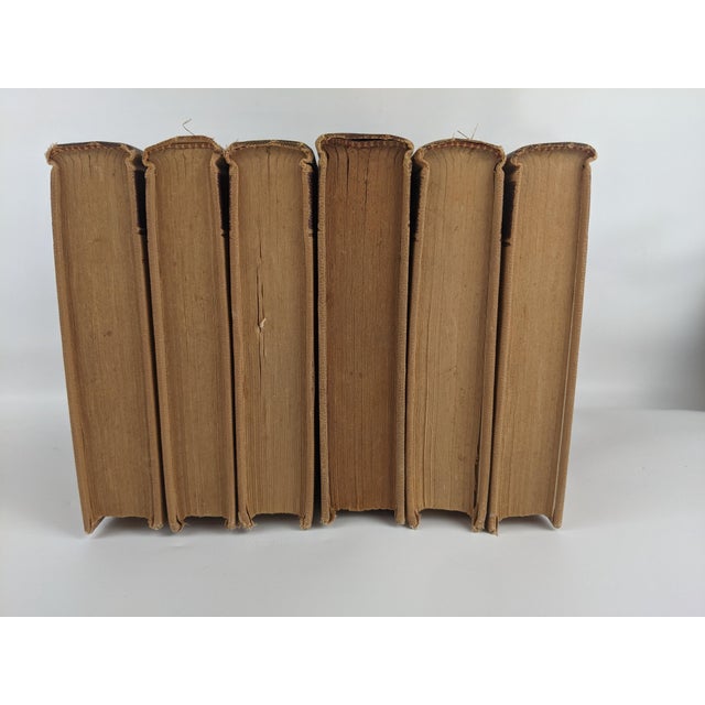 Paper 1946 Erle Stanley Gardner Brown & Gold Gilt Mystery Books, Set of 6 For Sale - Image 7 of 9