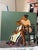 The Grooming , Acrylic Painting on Canvas by Emmanuel Akolo For Sale - Image 6 of 11