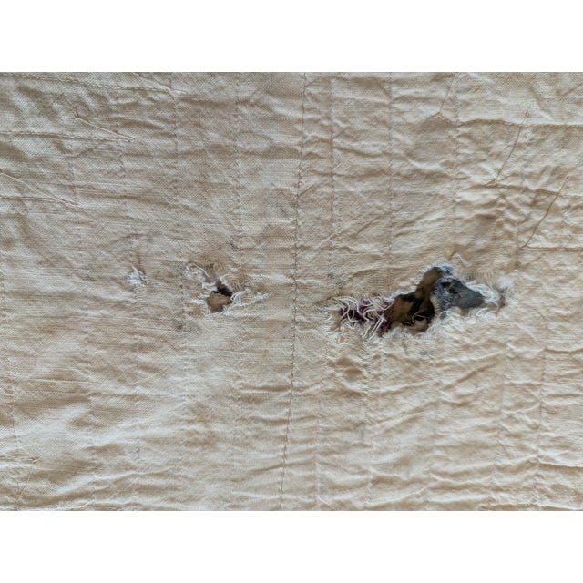 Antique Log Cabin Quilt, Likely 19th Century For Sale - Image 13 of 15