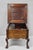 Antique Flip Top Georgian Chippendale Style Mahogany Shoe Shine Box Footstool For Sale - Image 11 of 18