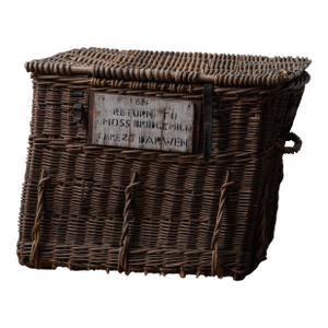 Large Textile Mill Basket, Darwen, c.1900