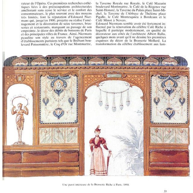 "Edouard Niermans: Architecte De La Cafe Society" 1991 Pinchon, Jean-Francois For Sale - Image 12 of 12
