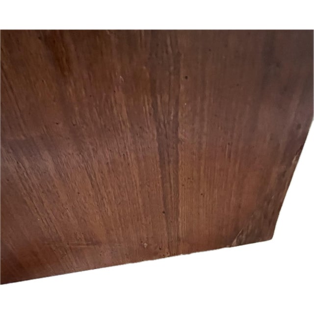 Wood Mid-Century Modern Chevron Book-Matched Walnut Dresser by Lane Alta Vista Furniture Company, C. 1970’s For Sale - Image 7 of 12