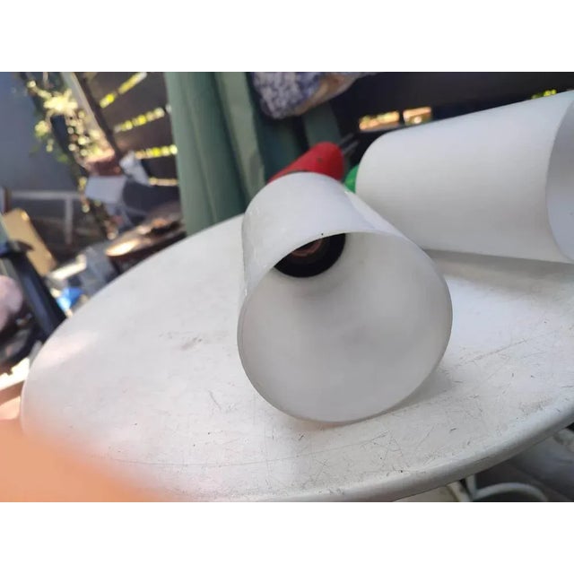 Red Double Wall Sconces, 1960s-1970s For Sale - Image 8 of 10