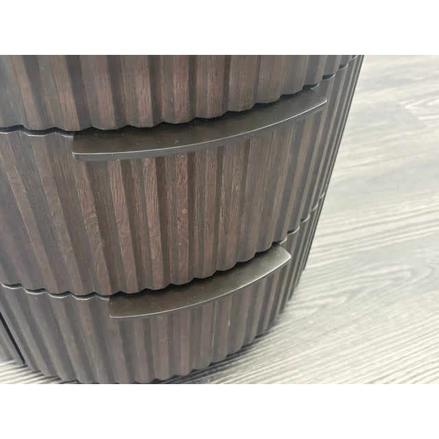 Contemporary Rh Byron Closed Bedside Table – 20" For Sale - Image 3 of 18