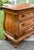 Brown Legacy Carved Pine Chest Bombe French Provincial 3 Drawer Bachelors Chest W/Gold For Sale - Image 8 of 15