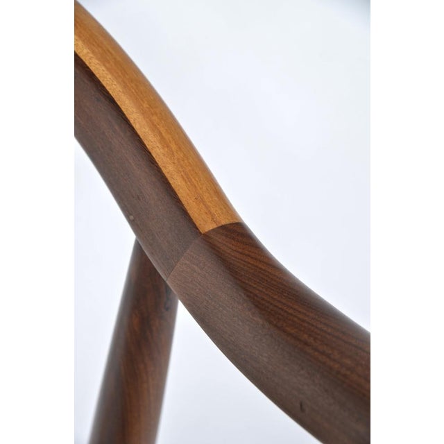 Vintage Spindle Back Lounge Chair in Teak and Wool by Greaves & Thomas England, 1960s For Sale - Image 15 of 18