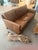 2010s Custom Maitland Smith Rustic Leather Sofa For Sale - Image 5 of 5