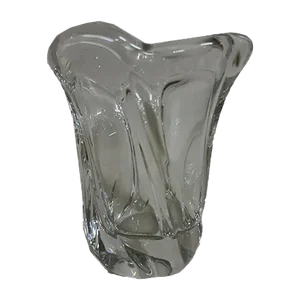 Crystal Vase by Jean Daum for Daum France, 1960s