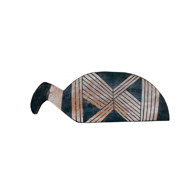 Vintage Kalapalo Tribe Indigenous Wood Spatula (Pá De Biju) 18.75" W For Sale In New York - Image 6 of 6
