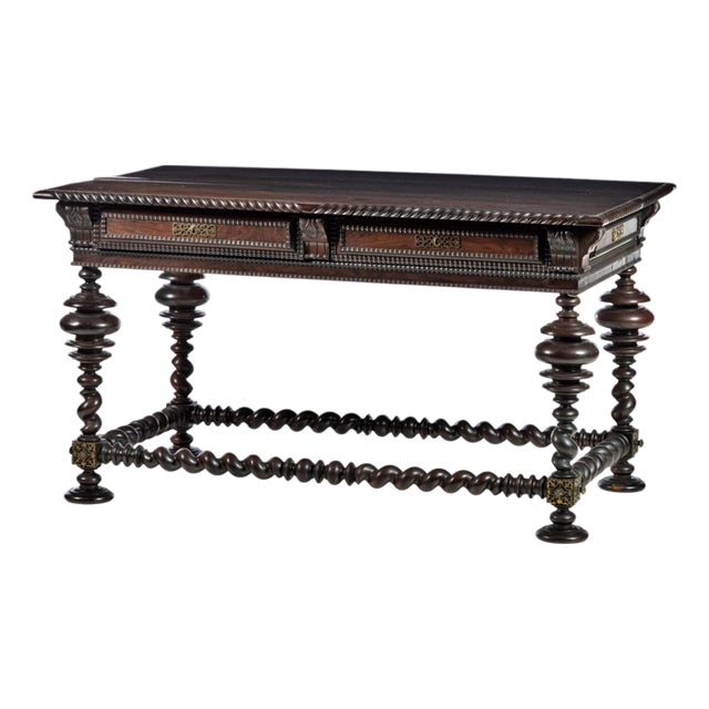 Antique Portuguese Buffet Table, 1800s For Sale