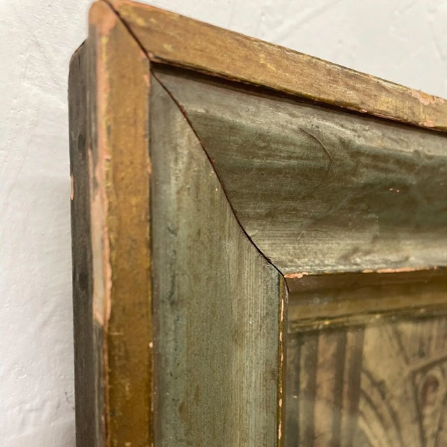 Paper Early 20th Century Church Interior Watercolor Painting by Henry Thomas Schafer For Sale - Image 7 of 12