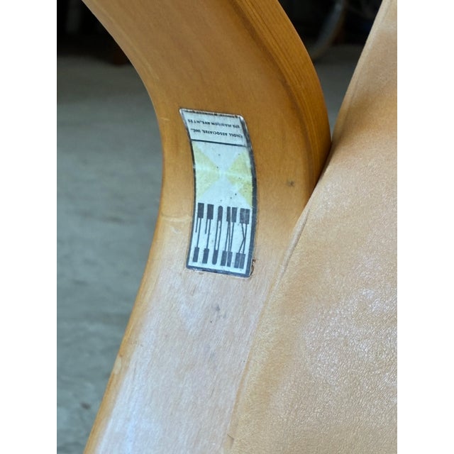 Mid-Century Modern Mid Century Knoll Eero Saarinen Grasshopper Leather Lounge Chair For Sale - Image 3 of 7