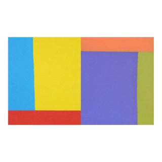 "Splendor-Sanctuary" Contemporary Minimalist Geometric Oil Diptych Painting by Shyun Song - A Pair For Sale