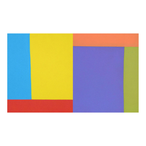 "Splendor-Sanctuary" Contemporary Minimalist Geometric Oil Diptych Painting by Shyun Song - A Pair