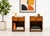 Brown Pair of Danish Mid Century Modern Teak Nightstands, C. 1960's For Sale - Image 8 of 14
