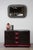 Vintage Black Wooden and Strawberry Pink Velvet Chest of Drawers from Poltrona Frau, 1970s For Sale - Image 10 of 10