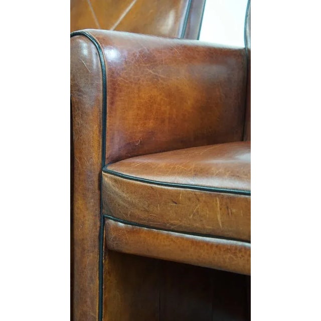 Vintage Sheepskin Dining Armchairs, Set of 2 For Sale - Image 16 of 17