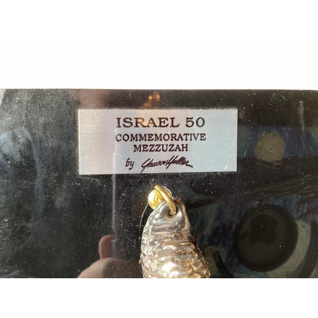 Silver Large Sterling Silver Mezuzah by Yaacov Heller For Sale - Image 8 of 10