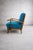 Elegant Art Deco armchair designed by Gyula Kaesz in the 1930s. This exceptional piece features a beautifully restored...