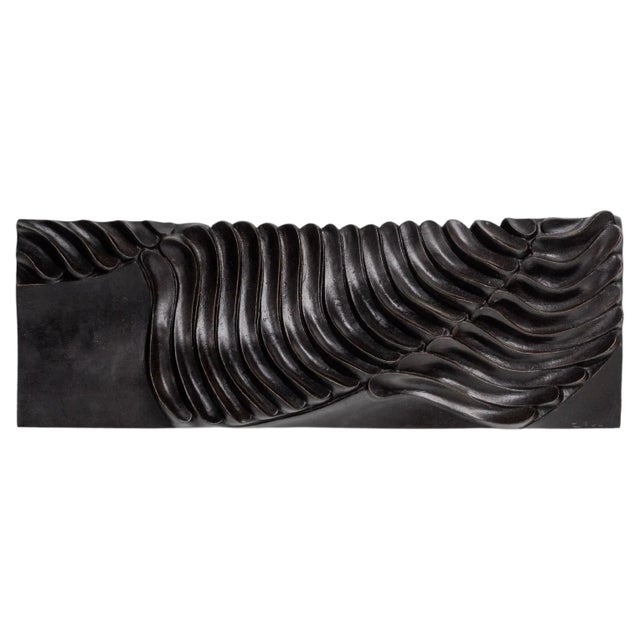 Italian Bronze Wall Sculpture by Carlo Zauli, 1960s For Sale - Image 13 of 13